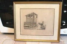 DESSIN ruine 19 ème XIX