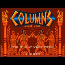 Usé Colonnes PCB PC Board Sega 1990 Jamma Falling Puzzle Arcade Jeu Rare Japon