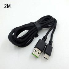 Câble de charge Type-C noir 2M pour clavier sans fil Razer Deathstalker V2 Pro