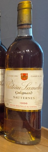 Bouteille sauternes - 1, de