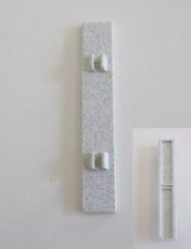 PLAYMOBIL (O22154) ZOO - Finition Mur Gris Tacheté 9cm H Attache Porte 3240 4461