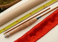 Pêche CANNE à MOUCHE 7'6 Bambou Refendu Fly rod split cane Blank Pezon et Michel