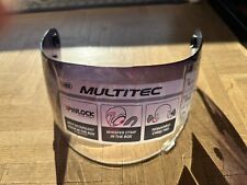 Visière teintée Mutltec CX-1V with pin neuve + Casque Intégral Moto SHOEI + sac