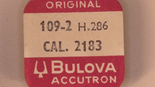 Roue montre bulova accutron - roue,