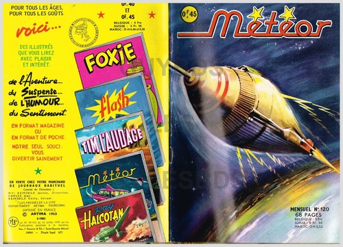 Meteor numero 120 artima - numero,