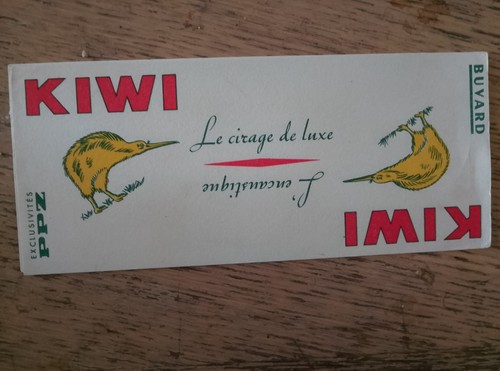 Buvard kiwi encaustique le - buvard, l'encaustique
