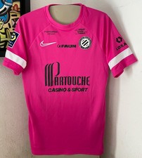 Maillot Pro MHSC Floqué octobre Rose Montpellier Hérault Nike Taille S 2023 - L1
