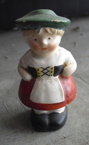 Vintage germany porcelain girl - germany,