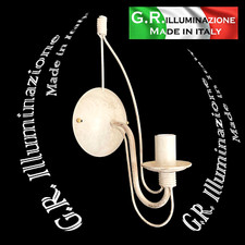 Applique classique moderne 1 lumière ivoire or lampe murale bain chambre VERA