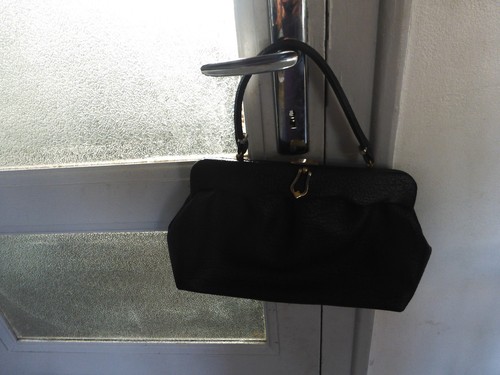 Ancien sac main - a, cuir