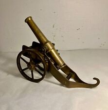Canon miniature en laiton et