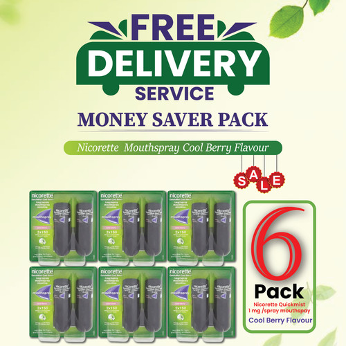 Nicorette mouthspray - x,