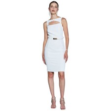 Robe Tubulaire Blanche Avec