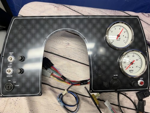 Tracker boat gauge set dash - tracker,