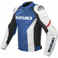 Suzuki GSXR Veste en Cuir de