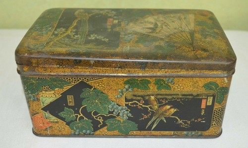 Ancienne boite biscuit - ancienne,
