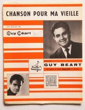 Partition vintage sheet music