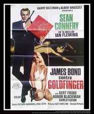 GOLDFINGER ? James Bond 007 Spanish 1SH Vintage Movie Poster Original R1978