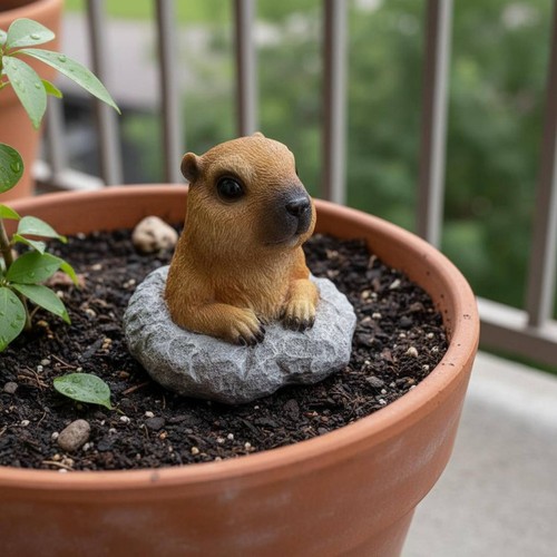 Statuette marmotte design - statuette,