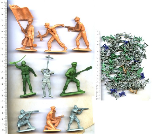 Figurines plastique lot de - figurines,