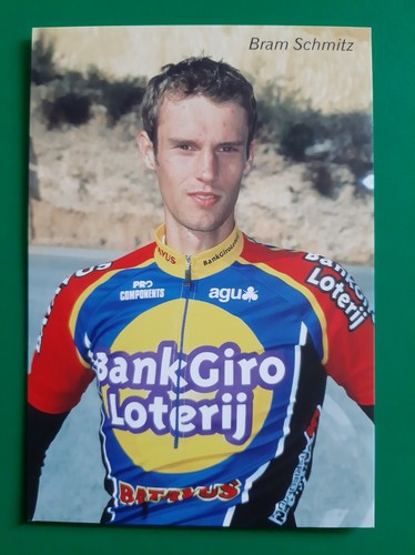 Cyclisme carte cycliste bram - carte,