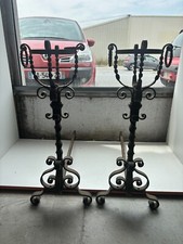 paire chenet cheminée landier