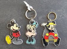 Lot 3 grands porte clés Mickey Minnie - Walt Disney - Michel Oks - Brabo