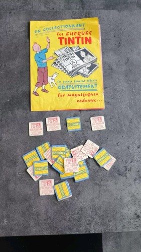 Cheque tintin depliant - depliant, 25