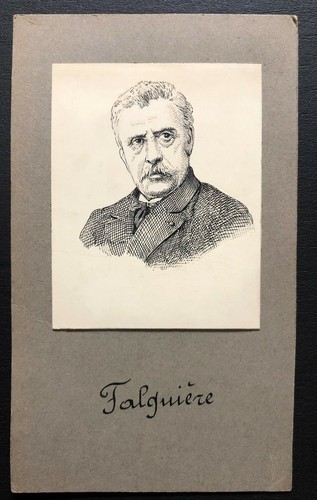 Dessin plume circa 1900 - à,