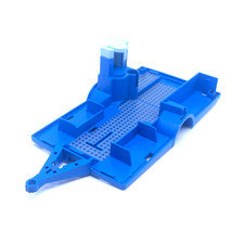 PLAYMOBIL * VEHICULES * Châssis Bleu de Caravane Base Camping Famille 3236 7503