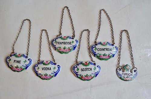 Lot plaques collier - 6,
