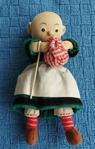 Poupée chiffon bécassine - poupée, de
