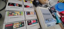 Super nintendo + 8 jeux