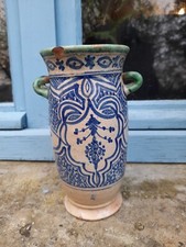 Acieñ Vase Maroc Safi Fez Époque XIXe/ début 1900 H: 18,5cm
