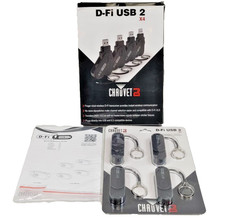 Pack De 4 Transceivers DMX Sans Fil Chauvet DJ D-Fi USB