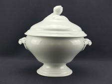 Ancienne soupière blanche en