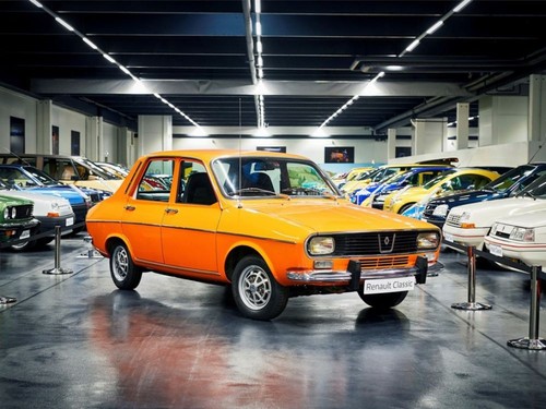 Renault r12 jaune moutarde - renault,
