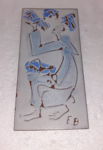 Petit panneau gres emaille - de,