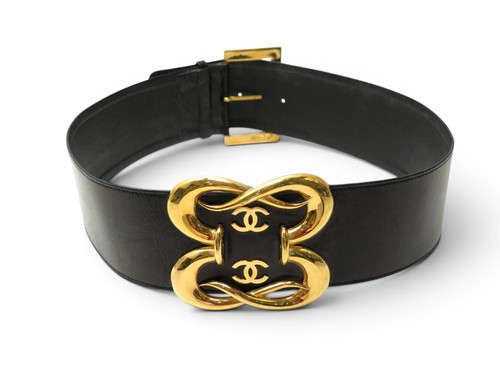 Vintage ceinture chanel double - ceinture,