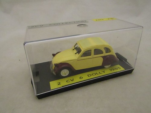 Voiture citroen 2cv 6 - 1/43,