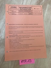 Citroën note technique 1981