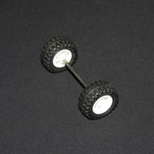 Playmobil cirque paire de roues et essieu du camion 3452 3453