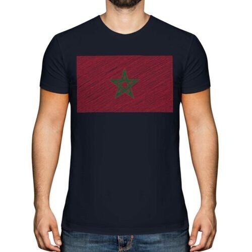 Maroc gribouillage drapeau - maroc,