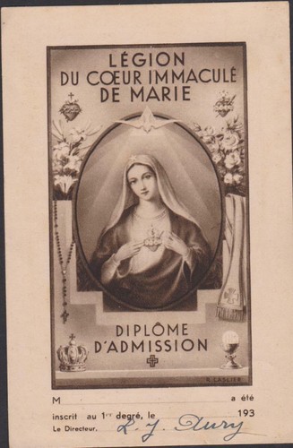 Image pieuse legion du coeur - pieuse,
