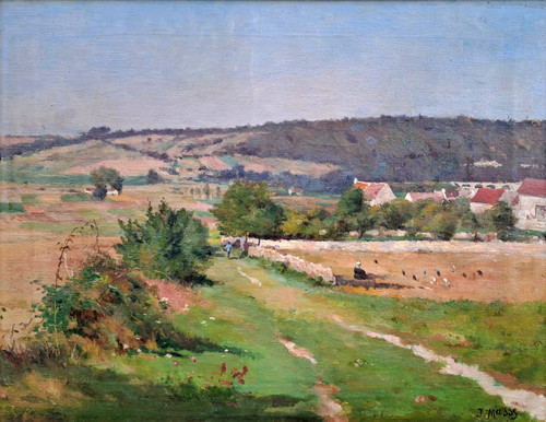 Ancien tableau huile - ancien,