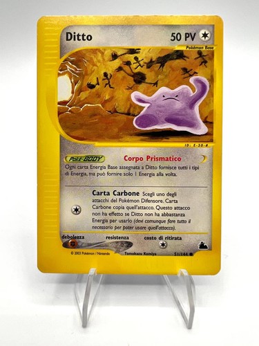Carte pokémon ditto 144 - carte,