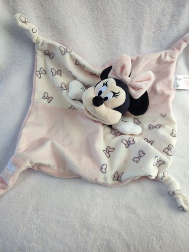 Doudou plat minnie - minnie, rose