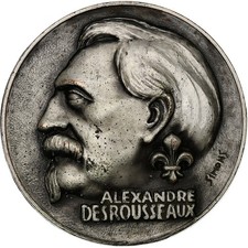 France, Médaille, Alexandre Desrousseaux, P'tit Quinquin, Lille, Bronze