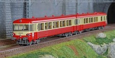 LS Models 10064 Autorail EAD X4691 - XR8688, rouge crème, décoration 1976, Lyon-