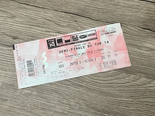 Ticket billet rugby top - ticket/billet, 14